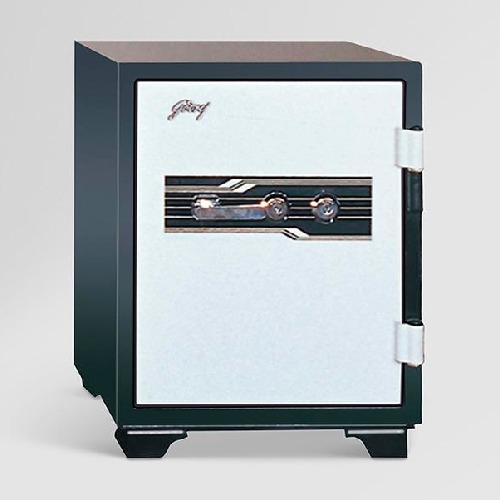 Secure Home Locker Black And Ivory Finish CRCA Steel Made in India Manufacturers, Authorised Dealers in Golf Course